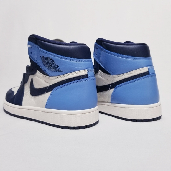 Size 8.5 (10w) - Jordan 1 Retro High OG - Obsidian UNC - 2019 - New - Picture 4 of 12
